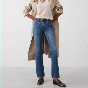 Banana Republic Factory Kick Flare Mid-Rise Jean